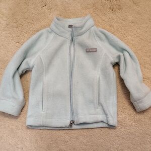 Kids Columbia Soft Sky Blue Fleece Jacket